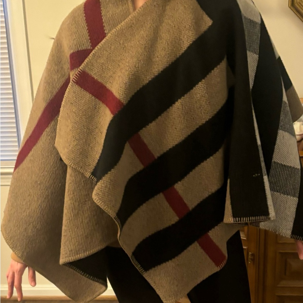 Burberry Prorsum wool shawl